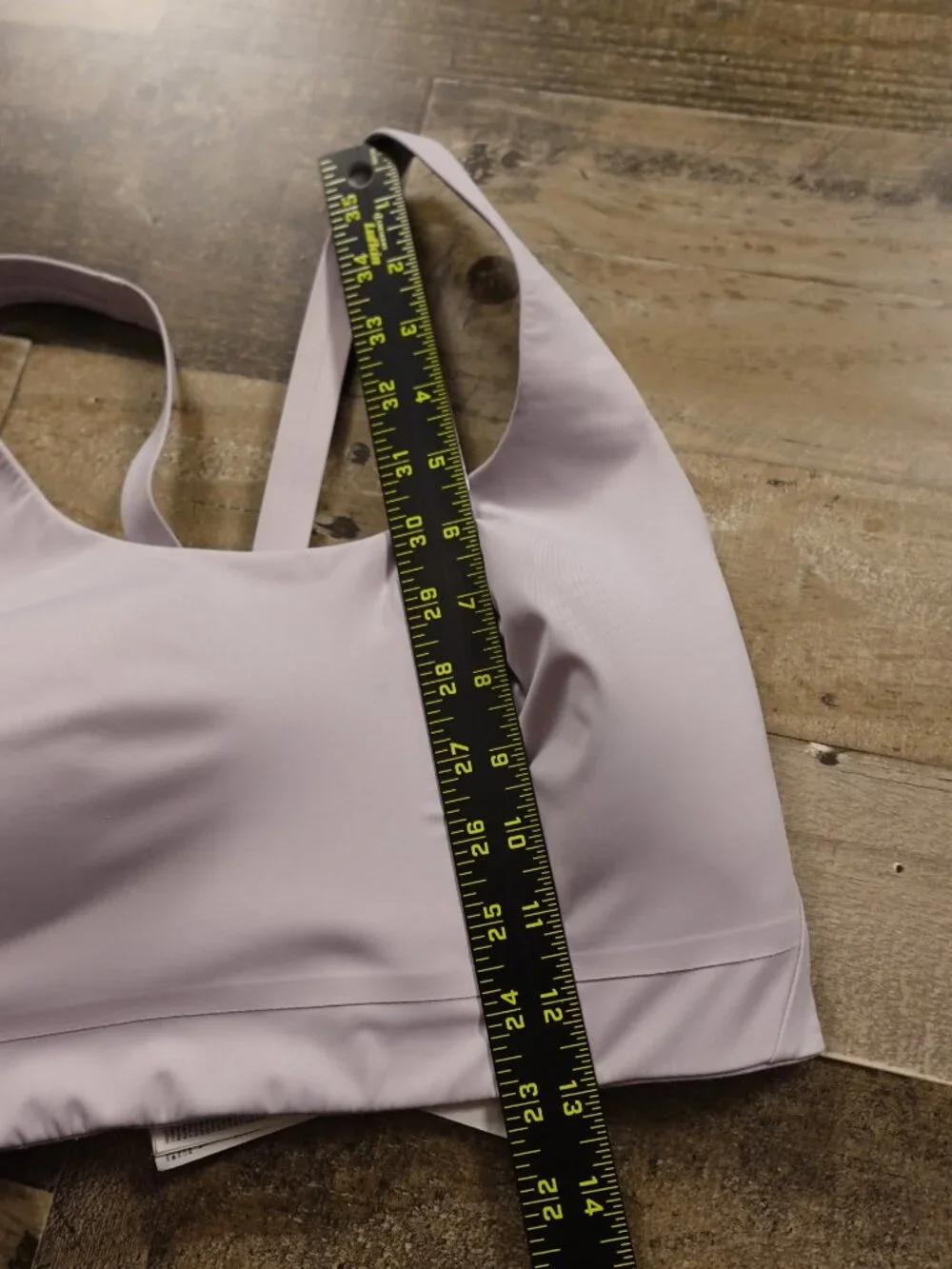Athleta Advance Bra B-G 32DD Women's Light Purple High Impact Sports Bra